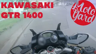 Kawasaki GTR 1400 В движении. Пробег 15086 км