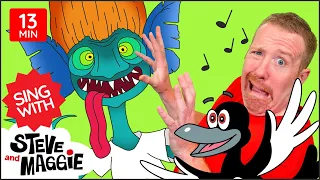 Forest Animals Song and More | Halloween Songs for Kids | Sing with Steve and Maggie