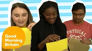 A-Level Results Opened Live On Air | Good Morning Britain