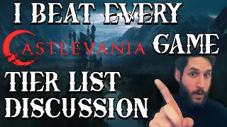 I Beat Every Castlevania Game -- Tier List Discussion