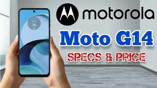 Motorola Moto G14 Features Specs & Price in Philippines