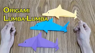 Cara Membuat Ikan Lumba Lumba Dari Kertas Origami