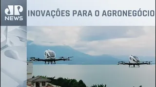 Novidade na Agrishow 2024: Carro voador é pilotado de forma remota
