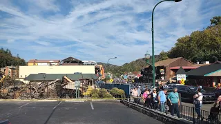 Gatlinburg Tennessee Fire - Smoky mountains Park Pigeon Forge Tn Fire Cleanup Begins