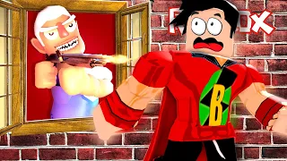 KORKUNÇ İHTİYAR BENİ KOVALADI!!  😱 Roblox Grandpas Visit Story!