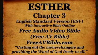 Bible Book 17  Esther Complete 1- 10 English Standard Version ESV (Word of God) Read Along Bible.