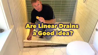 Linear Drains for Curbless Showers | Are they a good idea?