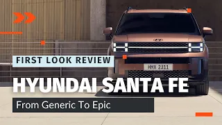 First Look: Unveiling the All-New 2024 Hyundai Santa Fe | Design, Features, and More!