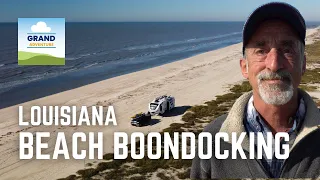 Ep. 286: Louisiana Beach Boondocking | Rutherford Beach Creole Cameron Parish