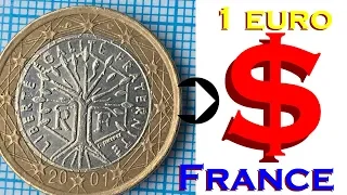 1 euro 2001 France Defect