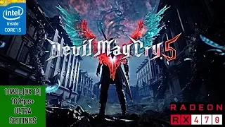 Devil May Cry 5  |XFX RX 470,I5 3570|Ultra Settings|1080p|DX 12