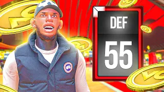 I USED A 55 DEFENSIVE RATING IN THE COMP STAGE IN NBA 2K24 AND STOLE EVRYONES VC!