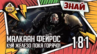 Малкаан Фейрос. Аугментофоб ЖР | Знай | Warhammer 40000