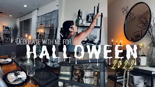 DECORATE WITH ME FOR HALLOWEEN 2022 | Halloween Decor 2022 | Halloween Decorating Ideas