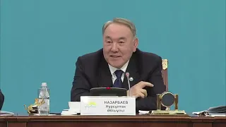 "Весь Казахстан болеет, когда ты выходишь на ринг" Н.А.Назарбаев