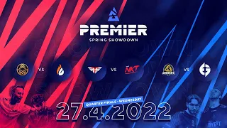 BLAST Premier Spring Showdown 2022, Day 1: ENCE vs CPH Flames, Heroic vs NKT, Godsent vs EG