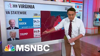 Kornacki Breaks Down The First Exit Polling From Virginia