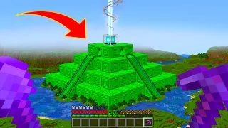 I Built The Most Over The Top Beacon In Minecraft Hardcore