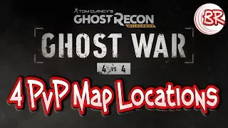 FIRST LOOK - 4 GHOST WARS PvP MAPS - Locations - Ghost Recon:Wildlands