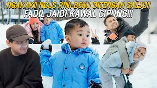 PULUHAN VILLA DI SEWA RAFFI NAGITA DITENGAH SALJU!!!FADIL KAWAL CIPUNG YANG BEKU DI SALJU!!