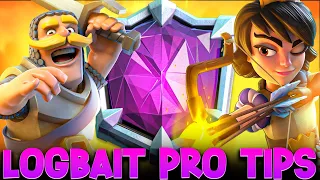 *TOP LADDER* 😱 PUSH WITH LOG BAIT TESLA KNIGHT🔥| Clash Royale