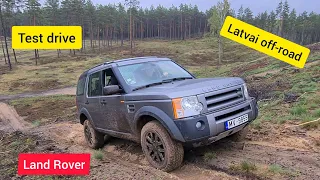 Test drive. Land Rover Discovery 3 TDV6 SE. Первый заезд  в оффроад. Тестируем. @LatvianOffroad
