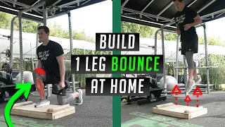 1 Leg Bounce Exercise Progressions