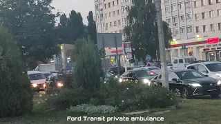 Russian ambulance | Ford Transit with siren wail+horn