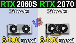 RTX 2060 Super Vs. RTX 2070 | 1080p and 1440p | New Games Benchmarks