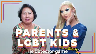 Parents and their LGBT Kids Play a Lie Detector Drinking Game | Filipino | Rec•Create