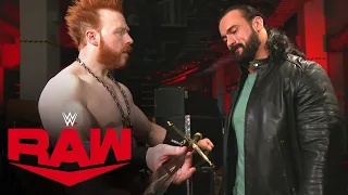 Sheamus gifts Drew McIntyre some inspiration: Raw, Nov. 16, 2020