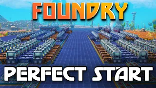 Building The Perfect Starter Factory In Foundry Lets Play Ep.01