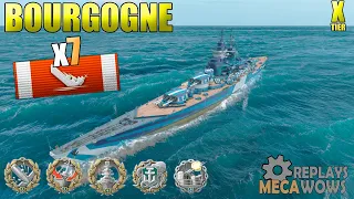 Bourgogne 7 Kills & 293k Damage | World of Warships Gameplay 4k