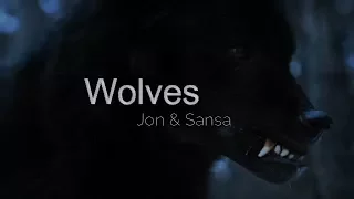 Jon & Sansa | W o l v e s