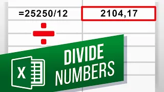 How to Divide in Excel | Formula For Division in Excel [Beginners Tutorial / Easy Excel Formulas]