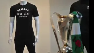 Portland Timbers unveil sportswear line celebrating 2015 MLS Cup championship