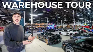 Full Tour Of The New 30,000 SqFt Podium 1 Racing Warehouse