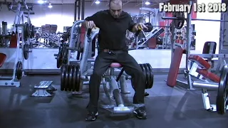 Age 45 on Triceps Dip machine lift 450 pounds. See what happens