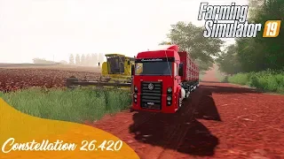 CONSTELLATION 26.420 CARREGADO DE AMENDOIM | NOVA FANTINATI | Farming Simulator 19 - Logitech G27