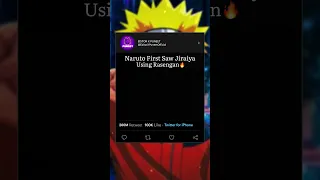 Naruto First Time Saw Jiraiya Using Rasengan🔥 |#shorts#viral #naruto#narutoshippuden#trending