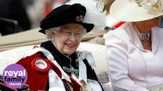 The Queen and European royals attend Order of the Garter service at Windsor Castle
