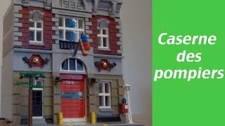 Présentation de la caserne des pompiers (firebrigade)