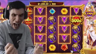 We GOT the EPIC WIN 😱 | Gates of Olympus on 1250$ STAKE 😍 | Trainwreckstv Gambling Highlights