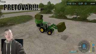 PRIPREMA HRANE ZA KRAVE!FARMING SIMULATOR 22