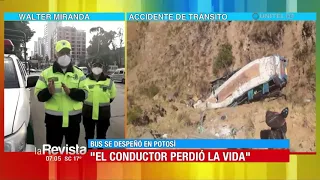 Se presume exceso de velocidad en el accidente que se cobró la vida de 19 personas en Potosí