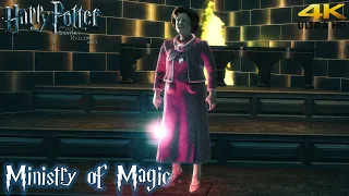 Harry Potter and the Deathly Hallows Part 1 'Ministry of Magic' Walkthrough PC (4K 60fps)