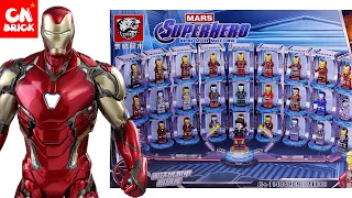 Unoffical LEGO IRON MAN HALL OF ARMOR 28 MINIFIGURES SETS TIGER71132 Unofficial lego lego videos