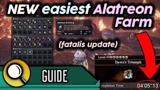 Easiest Alatreon Farm - 25% Health Alatreon LIMITED TIME Quest | MHW Iceborne