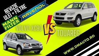 Cat costa revizia pt Volvo XC90 vs VW Touareg?