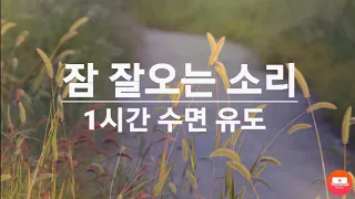 1시간 잘때 듣기좋은 소리  고요한소리